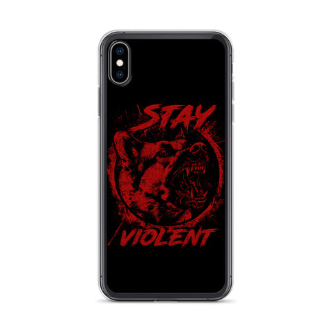 Stay Violent iPhone Case
