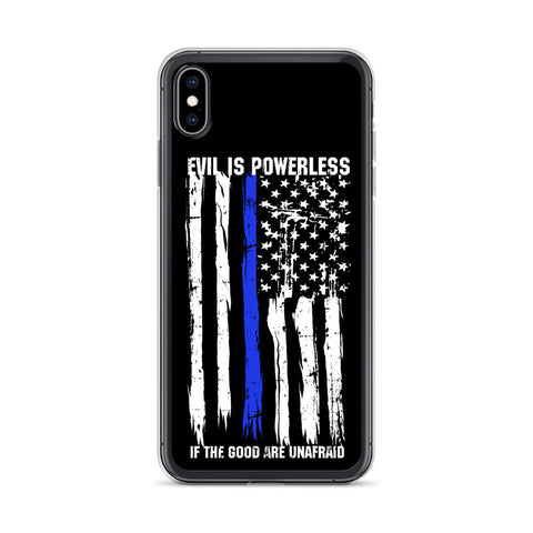 Thin Blue Line iPhone Case