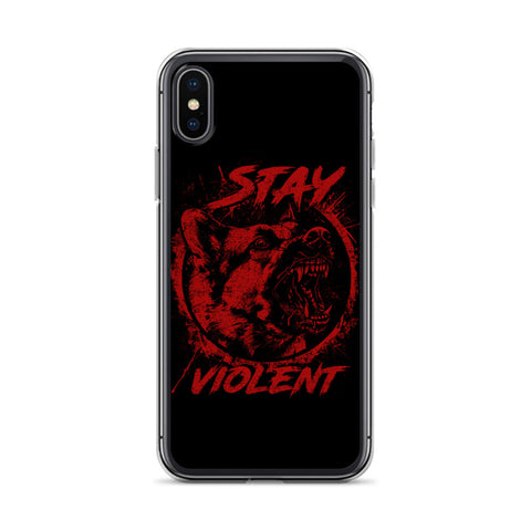 Stay Violent iPhone Case