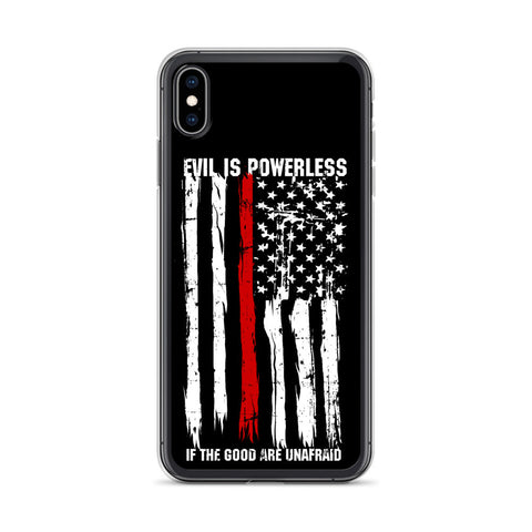 Thin Red Line iPhone Case
