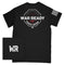 War Ready Black Tee Octagon Logo Back