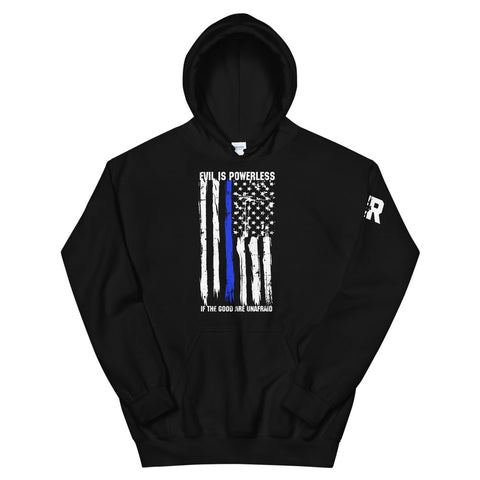 Thin Blue Line-Evil Is Powerless Hoody