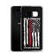 Thin Red Line Samsung Case