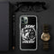 White Stay Violent iPhone Case