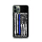 Thin Blue Line iPhone Case
