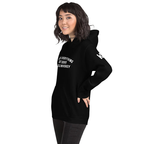 Dogs Guns & Whiskey Hoodie