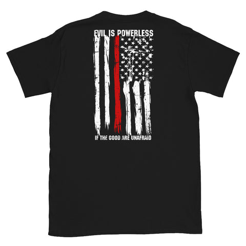 Thin Red Line Evil Is Powerless