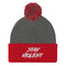 Stay Violent Pom Beanie