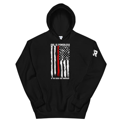 Thin Red Line-Evil Is Powerless Hoody