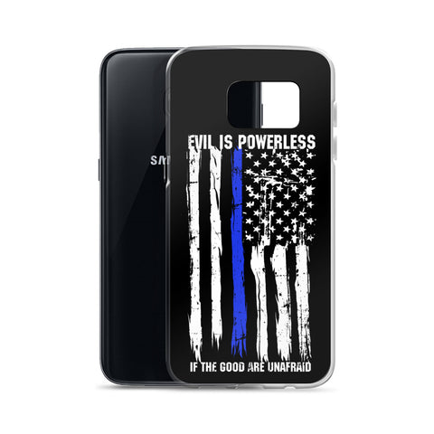 Thin Blue Line Samsung Case