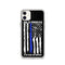 Thin Blue Line iPhone Case