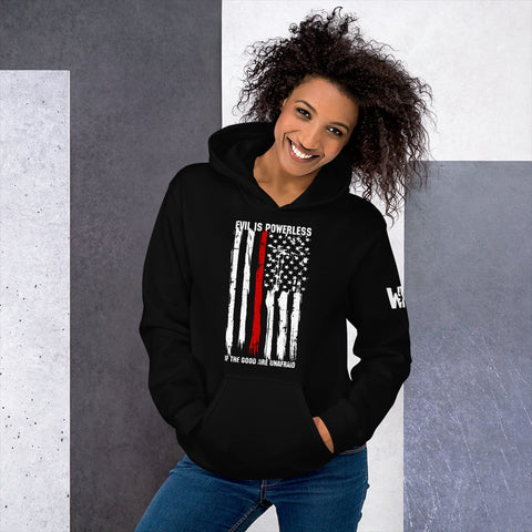 Thin Red Line-Evil Is Powerless Hoody