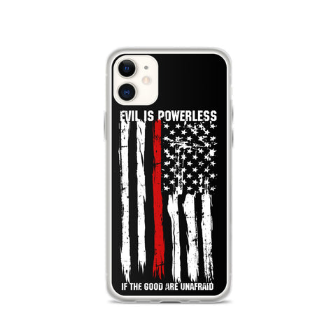 Thin Red Line iPhone Case