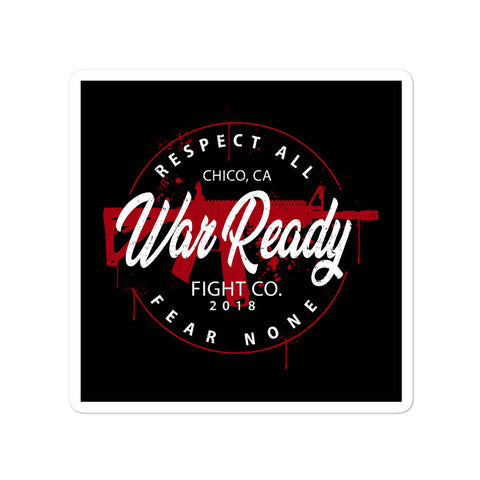 Fear None Decal