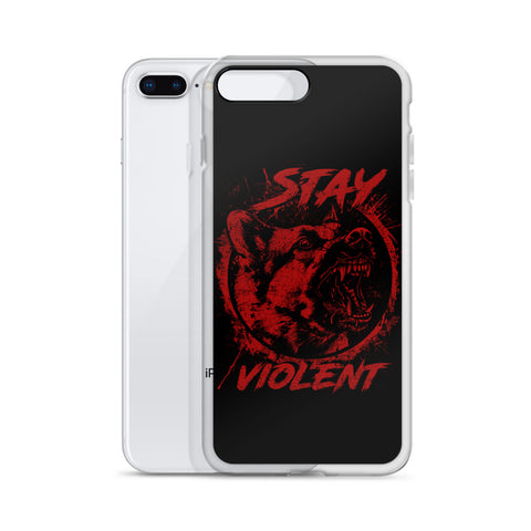 Stay Violent iPhone Case