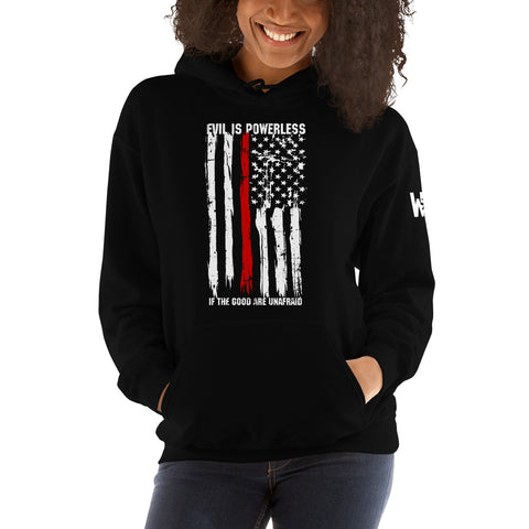 Thin Red Line-Evil Is Powerless Hoody