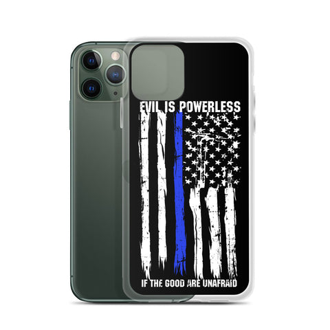 Thin Blue Line iPhone Case