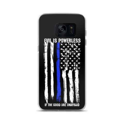 Thin Blue Line Samsung Case