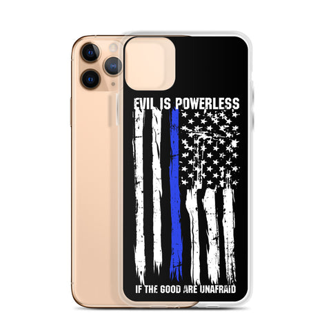 Thin Blue Line iPhone Case