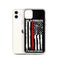 Thin Red Line iPhone Case