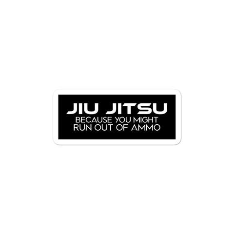 Jiu Jitsu & Ammo Decal