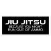 Jiu Jitsu & Ammo Decal