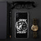 White Stay Violent iPhone Case