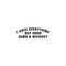 Dogs, Guns, & Whiskey Decal