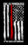 Thin Red Line-Evil is Powerless Decal