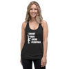 Women's Racerback Tank- Shoot Your Local Pedophile